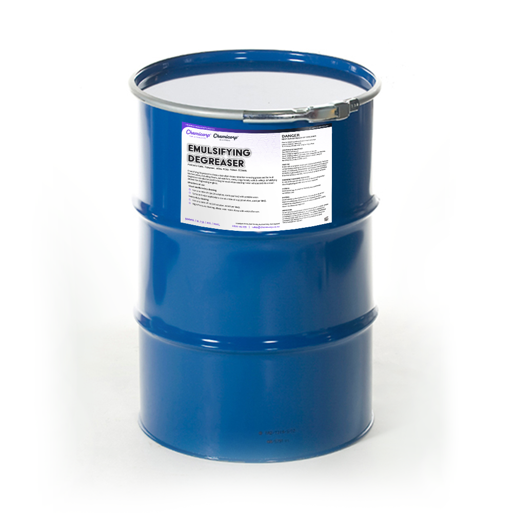 Emulsifying Degreaser 200L Products Chemicorp New Zealand